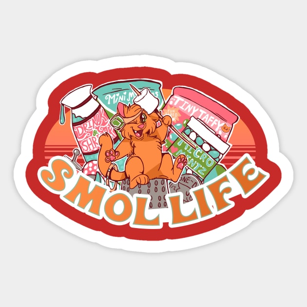 Smol Life Sticker by CalexTheNeko